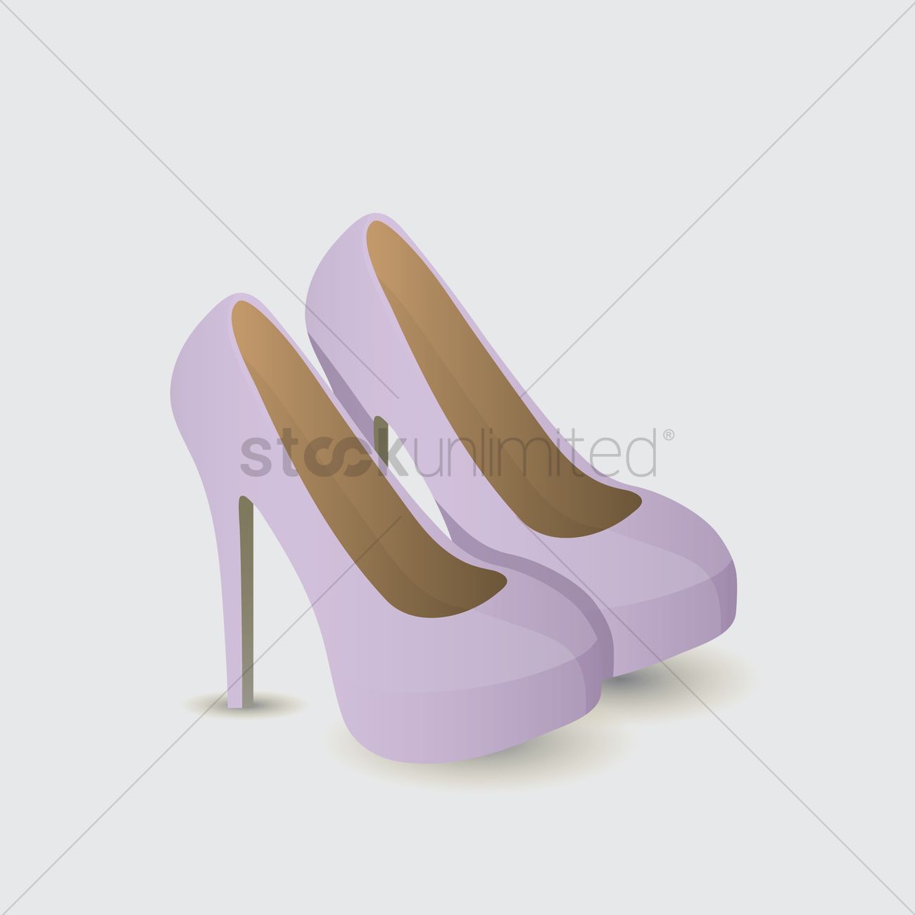 High Heels Vector Image 1300x1300 High Heels Vector Image