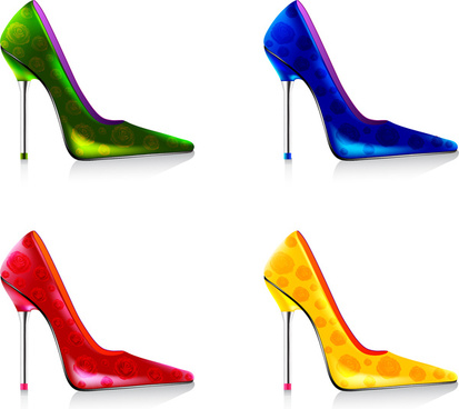 High Heels Vector Free Vector Download 413x368 High Heels Vector Free Vector Download
