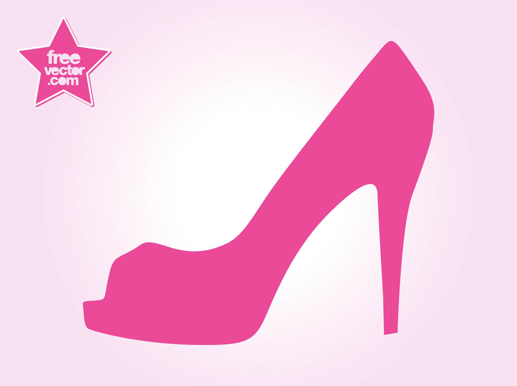 High Heel Shoe Vector Art Graphics 1024x765 High Heel Shoe Vector Art Graphics