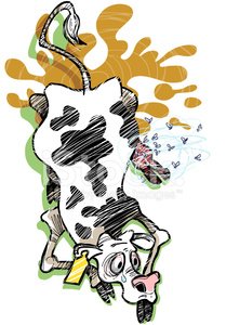 Sick Cow Heifer Stock Vectors 209x300 Sick Cow Heifer Stock Vectors
