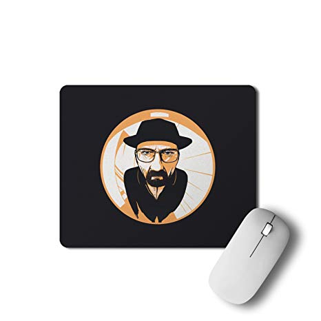 466x466 Heisenberg Breaking Bad Vector Art Mousepad Electronics