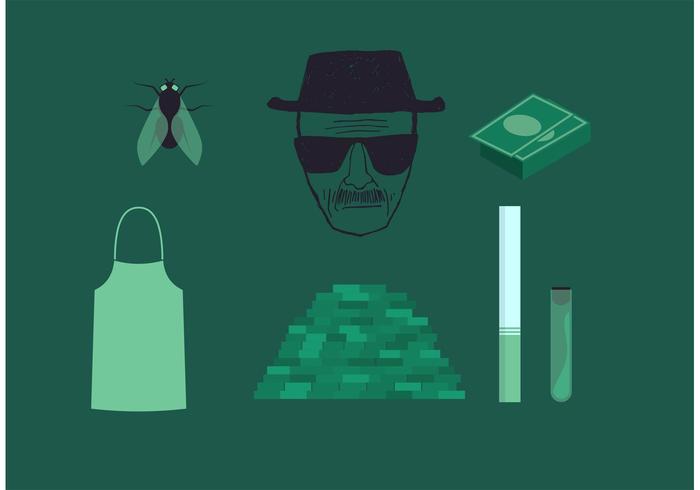 700x490 Breaking Bad Heisenberg Vector Set
