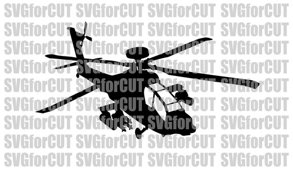 570x331 Helicopter Silhouette Vector Aerotechnics Printable Etsy