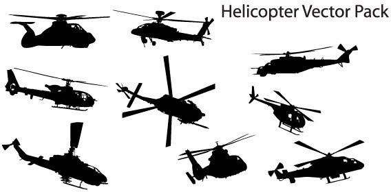 568x280 Vector Helicopters For Free Download