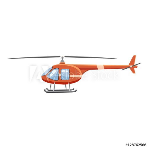 500x500 Helicopter Icon Cartoon Illustration Of Helicopter Vector Icon