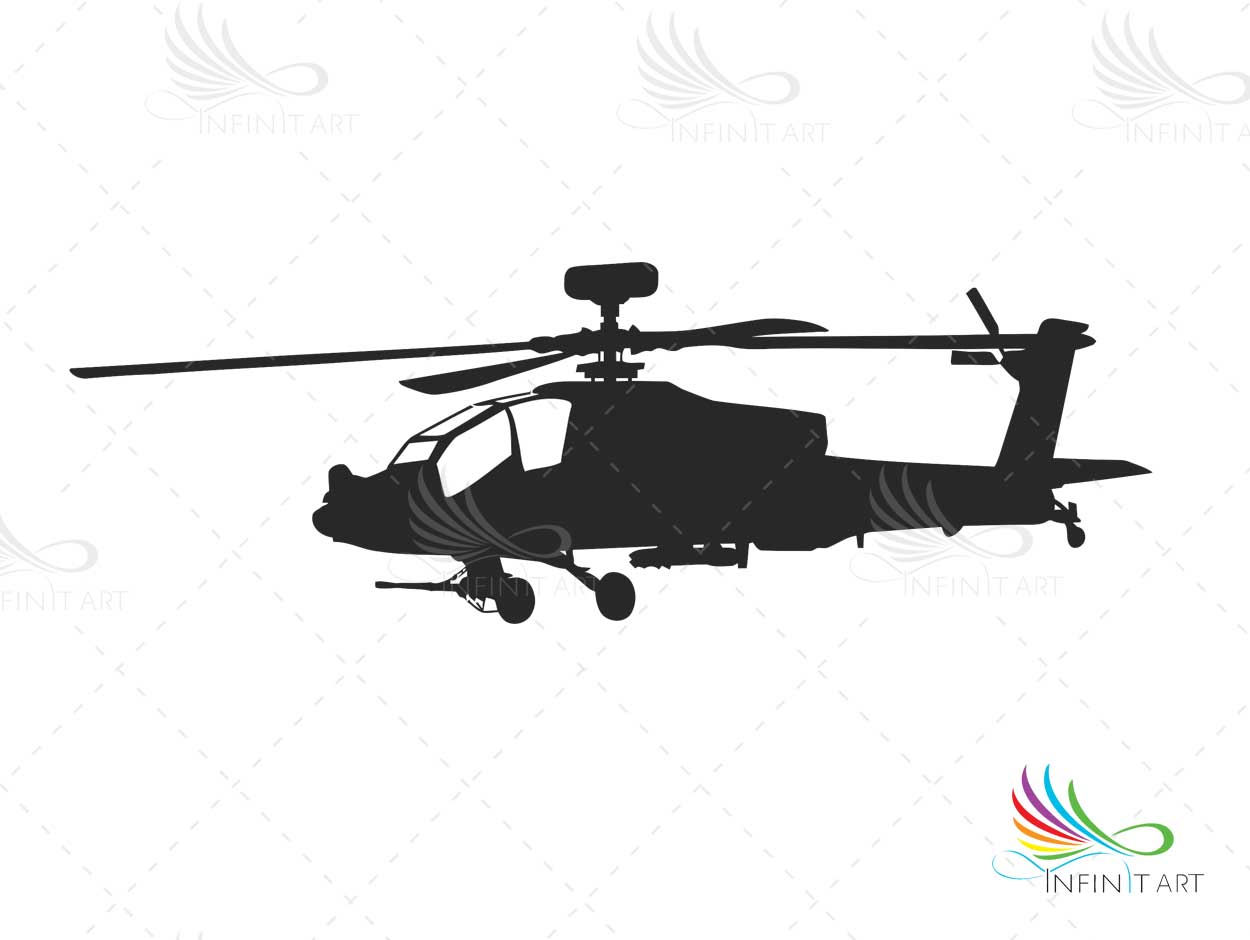 1250x940 Infinitart Helicopter Vector Design