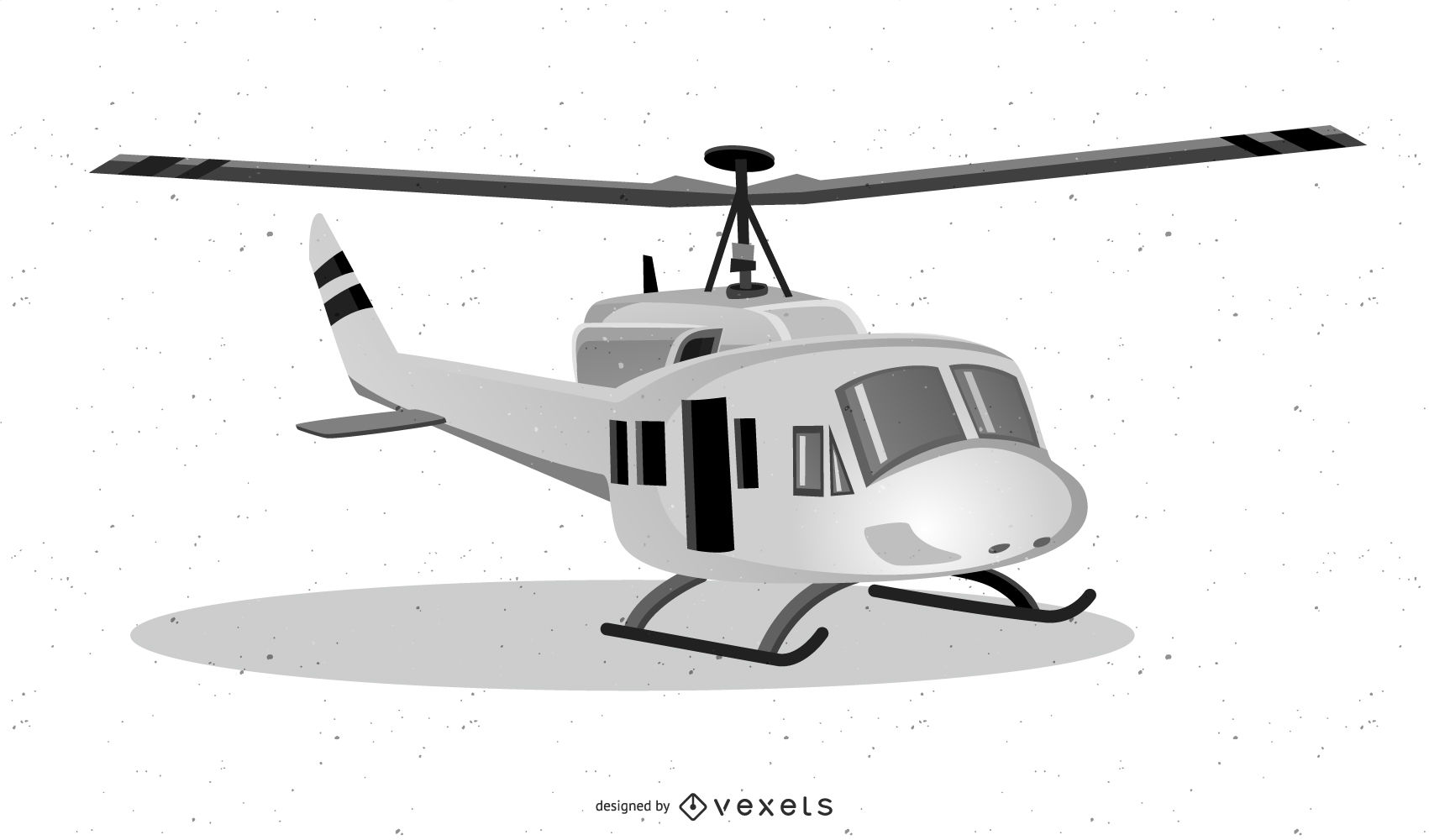 1701x1000 Free Black Hawk Helicopter Vector Graphic