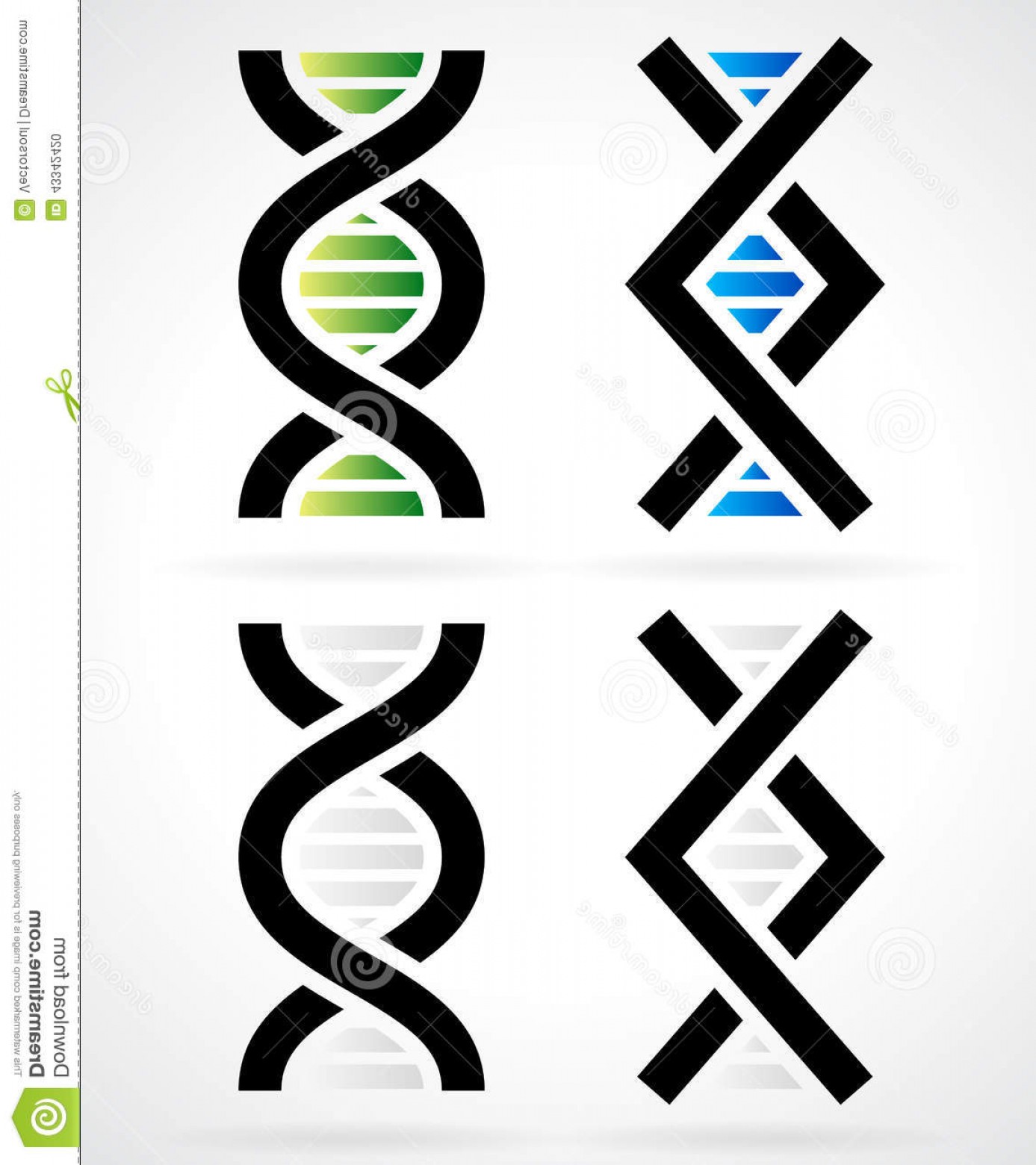 1387x1560 Stock Illustration Dna Strand Helix Vector Symbols Image Soidergi