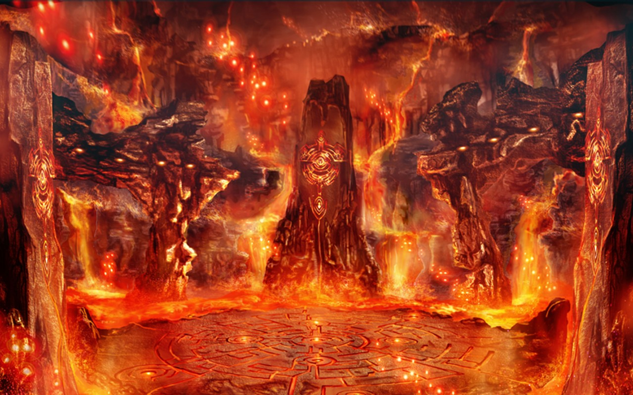 1280x800 Vector Designs Frozen Hell Wallpapers