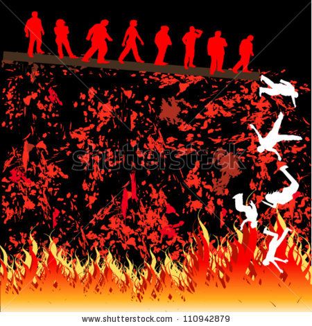 450x470 Illustrations Of Hell Vector Illustration Of Hell