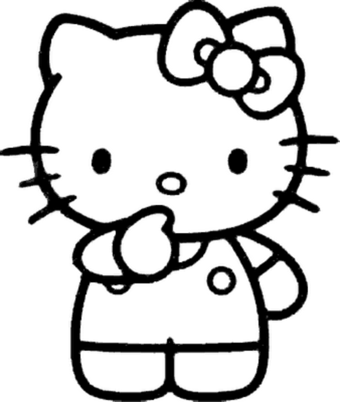 Hello Kitty Cheerleader Vector 676x800 Hello Kitty Cheerleader Vector