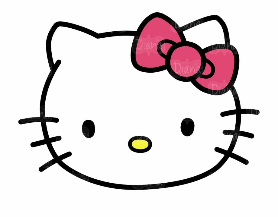 Hello Kitty, Kitten, Cat, Area, Face Png Image 920x720 Hello Kitty, Kitten, Cat, Area, Face Png Image