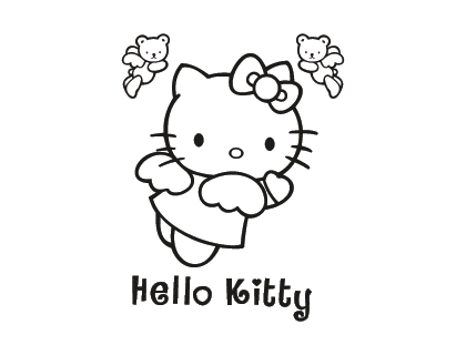 420x320 Hello Kitty Vector Logo Free Logopik