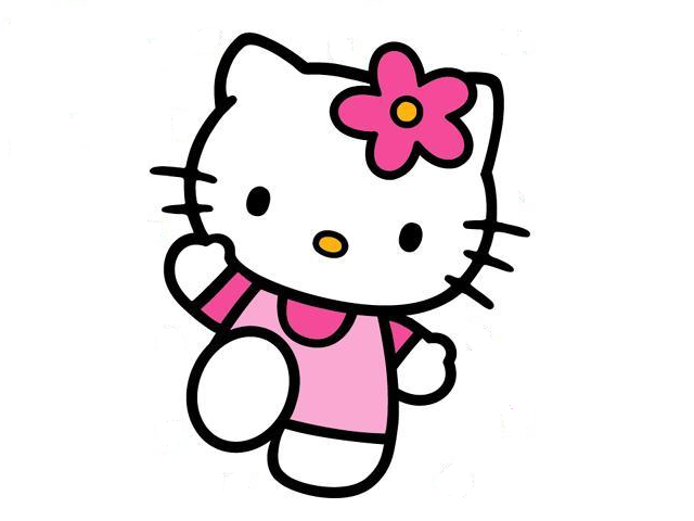 640x480 Logo Hello Kitty Vector