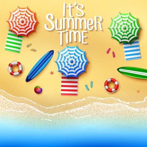 500x500 Hello Summer Vector Graphics Free Download