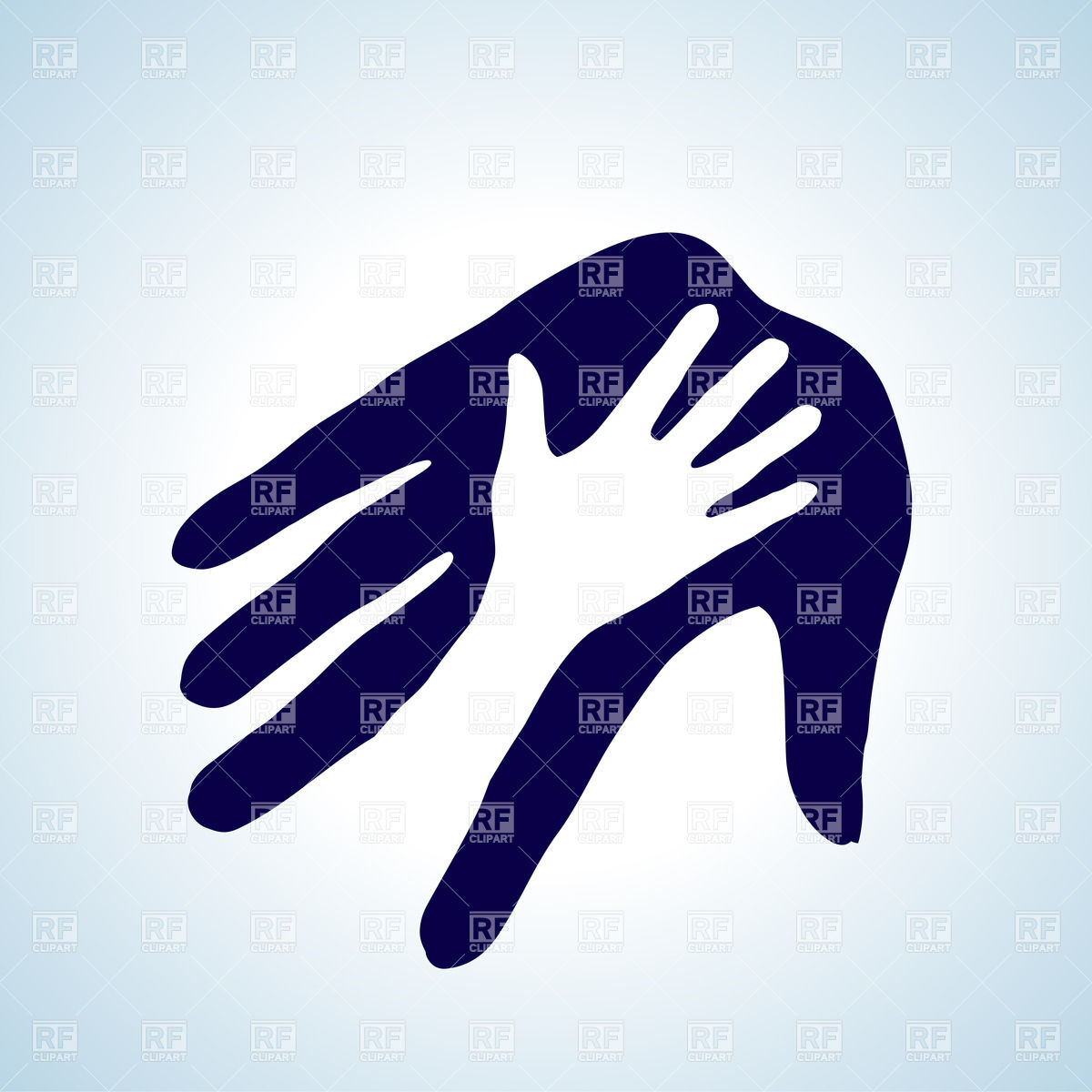 1200x1200 Icon Of Helping Hand Vector Image Of People Dvarg