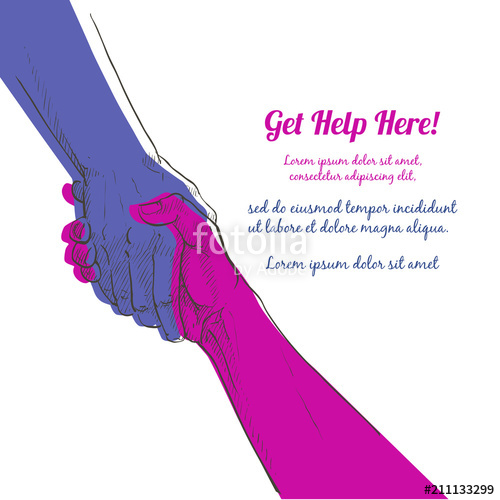 Helping Hand Vector Stock Image And Royalty Free Vector 500x500 Helping Hand Vector Stock Image And Royalty Free Vector