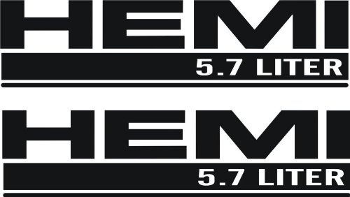 500x282 Dodge Hemi Liter Hood Decals