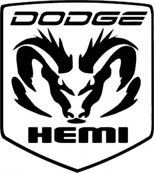 500x562 Dodge Hemi Logo Dodge Ram Hemi Logo Wallpaper Davids Stuff