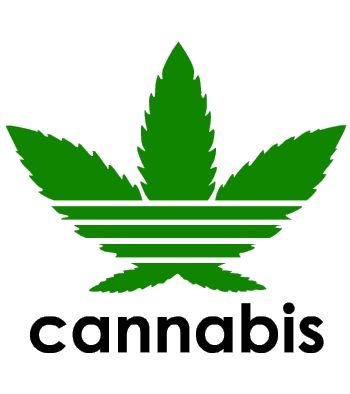 350x394 Marijuana Plant Logos