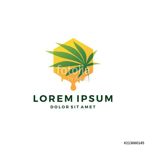 500x500 Cannabis Oil Cbd Cannabidiol Hemp Marijuana Leaf Logo Vector