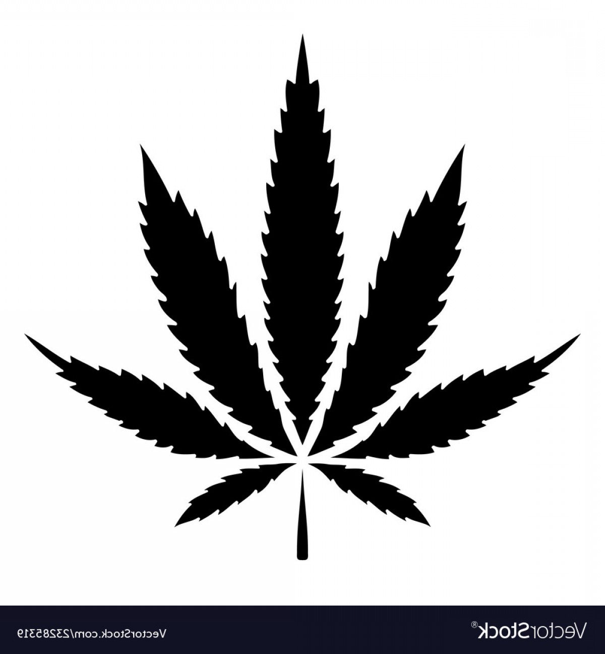 1200x1296 Solid Black Cannabis Marijuana Leaf Vector Cqrecords