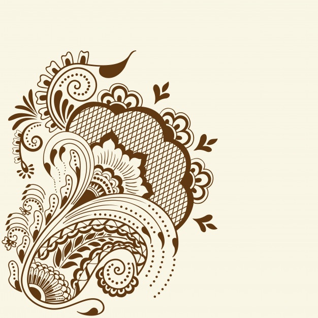 Henna Design Vector at Vectorified.com | Collection of Henna Design ...