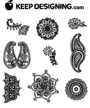 Keep Designingvector Art Free Clip Art Classic Indian Henna 344x411 Keep Designingvector Art Free Clip Art Classic Indian Henna