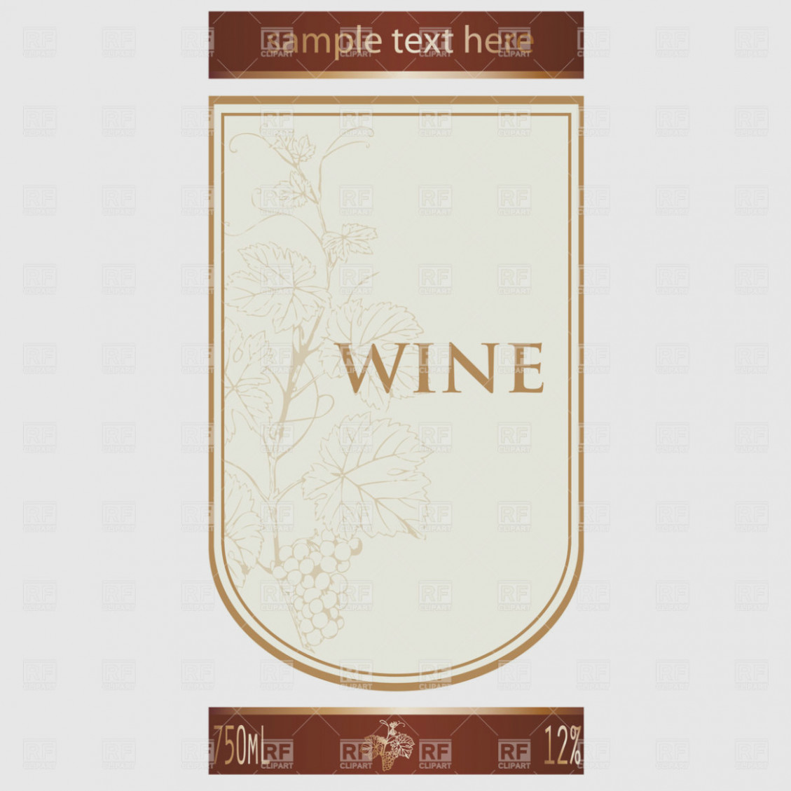 1129x1129 Ten Clarifications On Wine Label Size Label Design Model