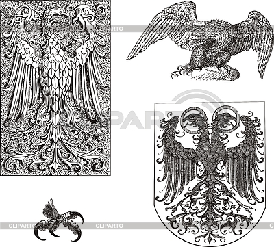 400x361 Heraldic Eagle Stock Photos And Vektor Clipart Cliparto