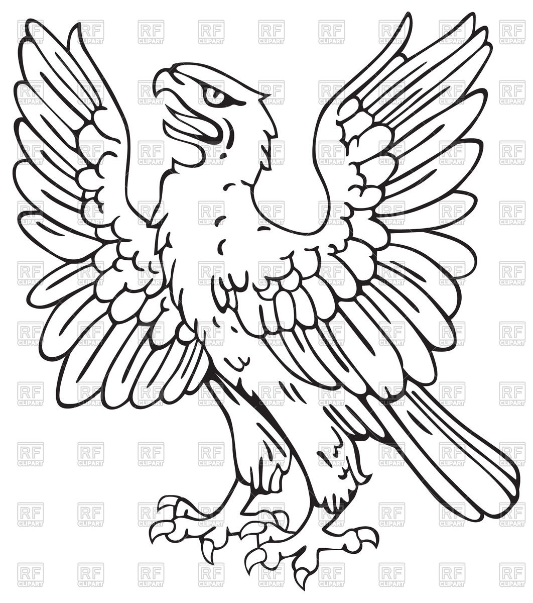 1062x1200 Heraldic Eagle Vector Image Of Signs, Symbols, Maps Vectorroom