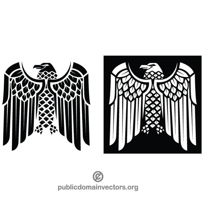 660x660 Heraldic Eagle Clip Art