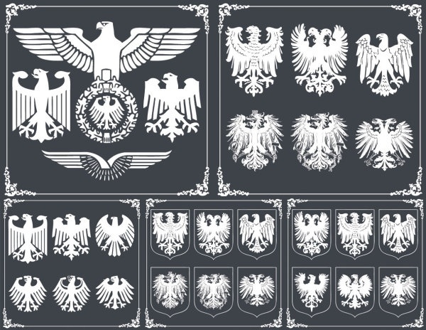 600x464 Eagle Pattern Vector Free Vector In Encapsulated Postscript