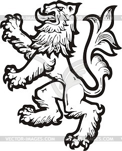243x300 Heraldic Lion