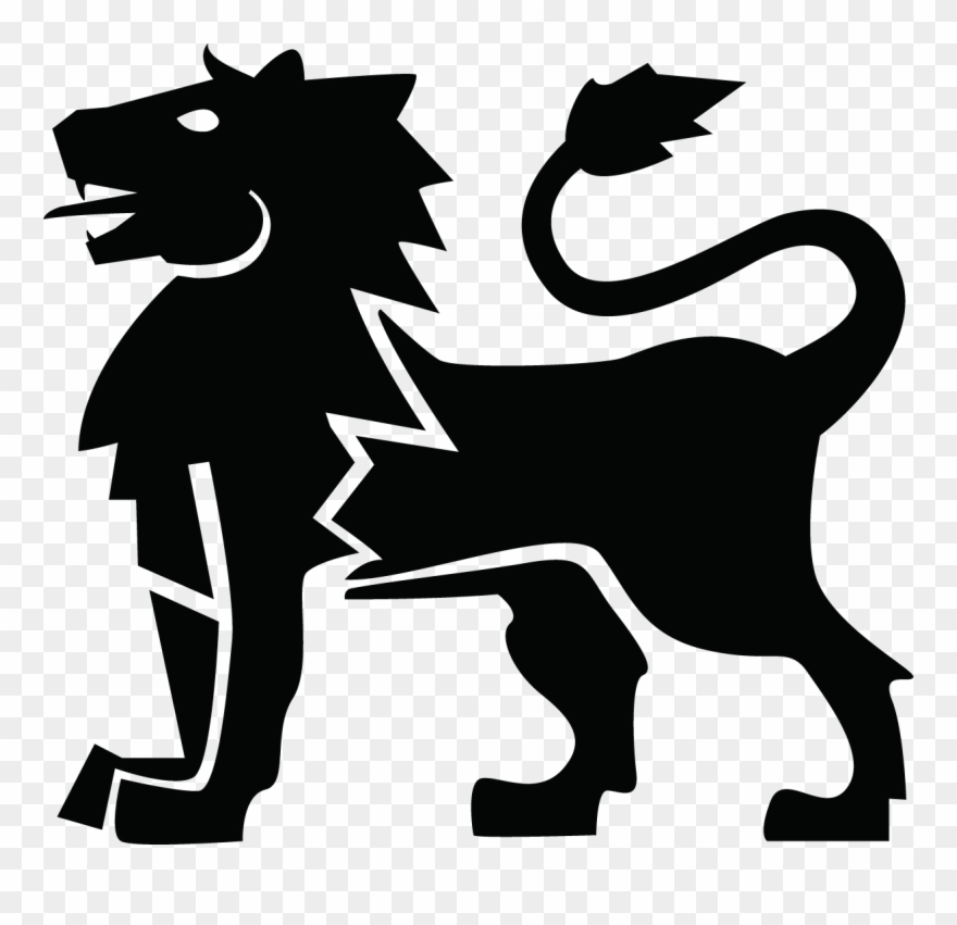 880x851 Lion Heraldry Clip Art
