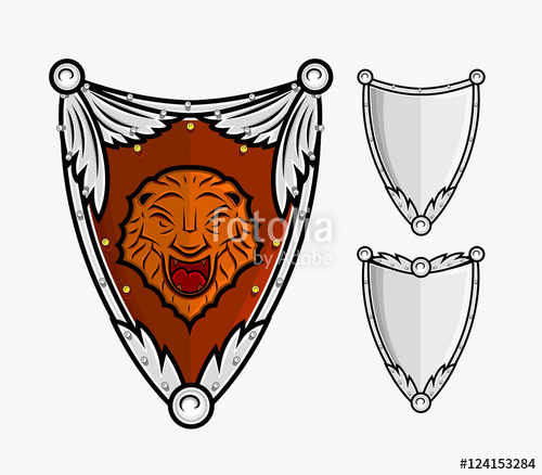 500x438 Heraldic Shields Vector Stock Image And Royalty Free Vector