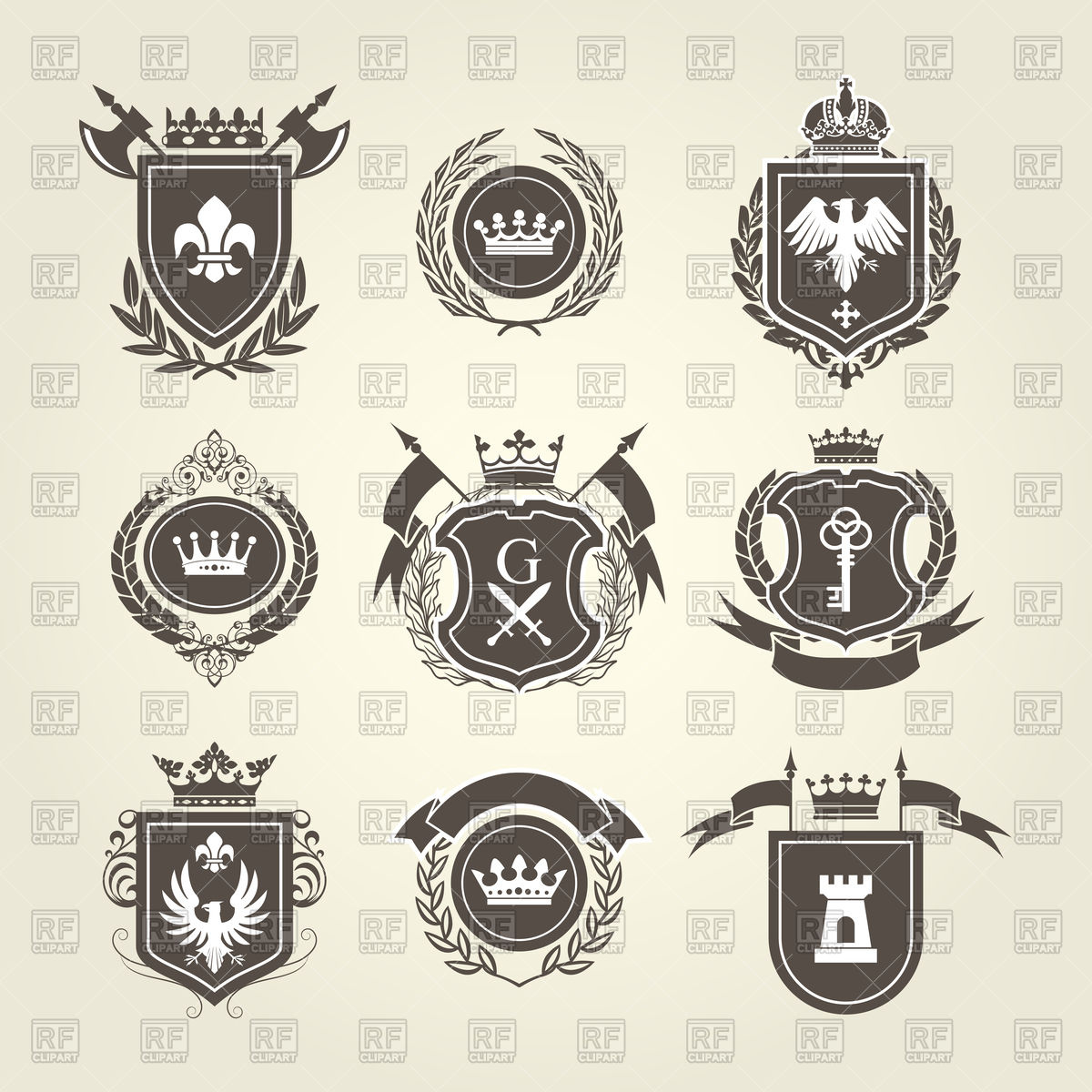 1200x1200 Coat Of Arms And Knight Blazons