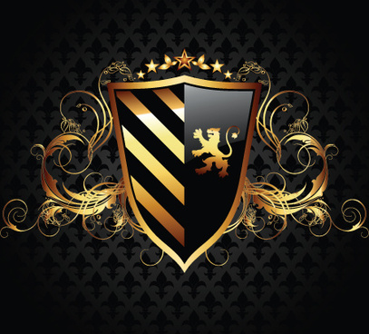 407x368 Free Vector Heraldic Shields Free Vector Download
