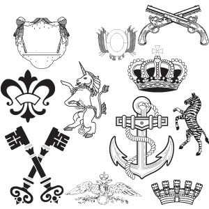 300x300 Heraldic Elements Free Vectors Ui Download