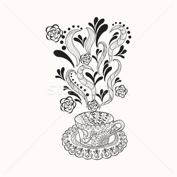 600x600 Herbal Tea Stock Vectors, Illustrations And Cliparts Stockfresh