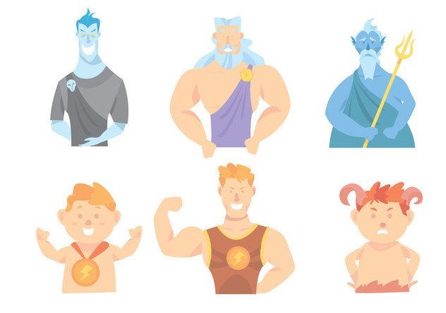 Hercules And God Vectors Free Vector Download Cannypic 632x443 Hercules And God Vectors Free Vector Download Cannypic