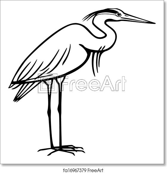 Heron Vector at Vectorified.com | Collection of Heron Vector free for ...