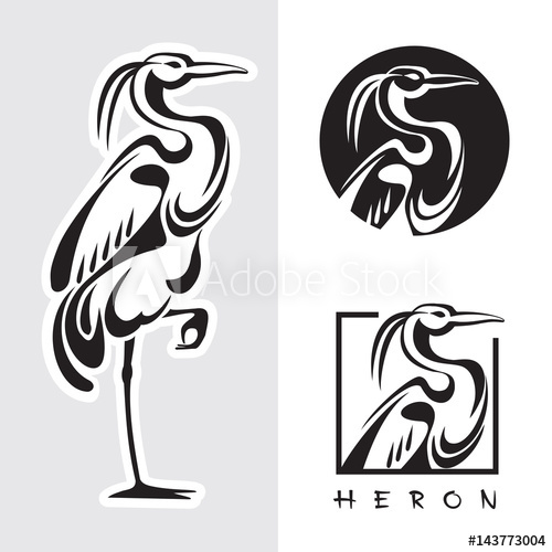 500x500 Graphic Illustration Of Single Bird