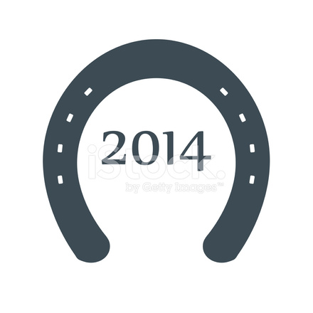 440x440 Herradura Vector Illustration Stock Vector