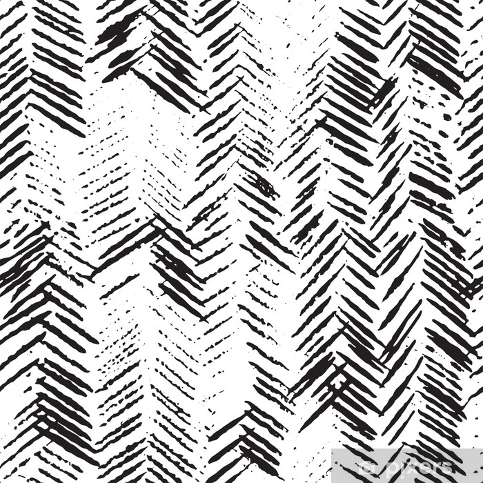 700x700 Herringbone Seamless Pattern Vector Illustration Of Ink Hand