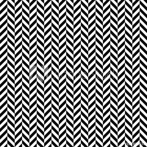 500x500 Vector Seamless Herringbone Pattern Geometric Texture Black