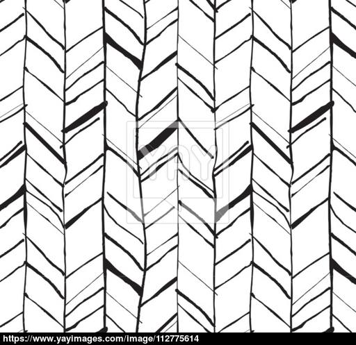 512x497 Hand Drawn Herringbone Pattern Vector