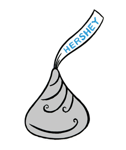 252x300 Hershey Kiss Clipart Free Free Images