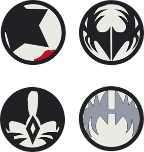 284x300 Kiss Logo Vectors Free Download