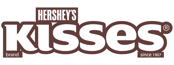 574x217 Brand New Hershey's Kisses Print It Out Kiss Logo, Hershey